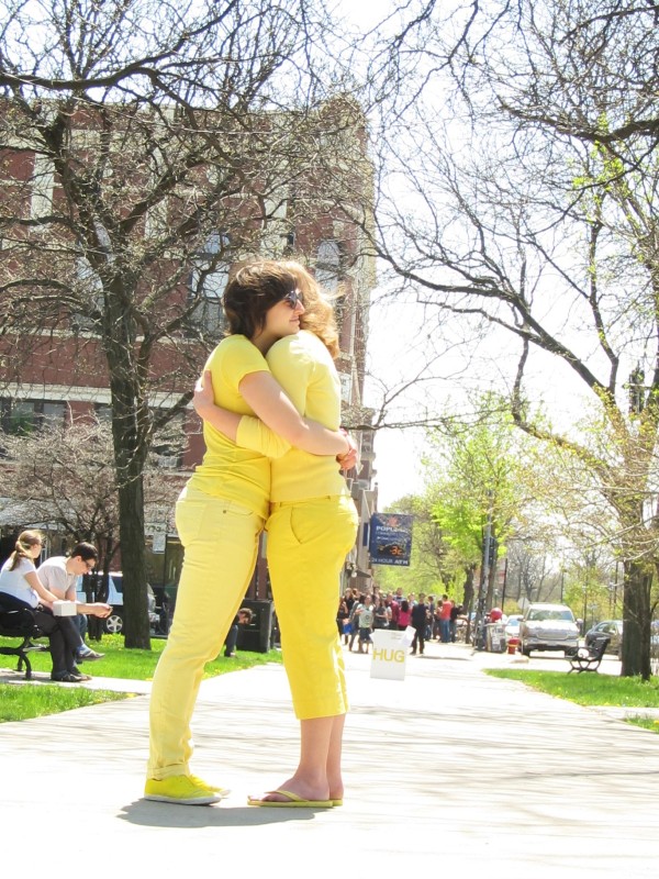 Hug #41 Logan Square, Mother's Day